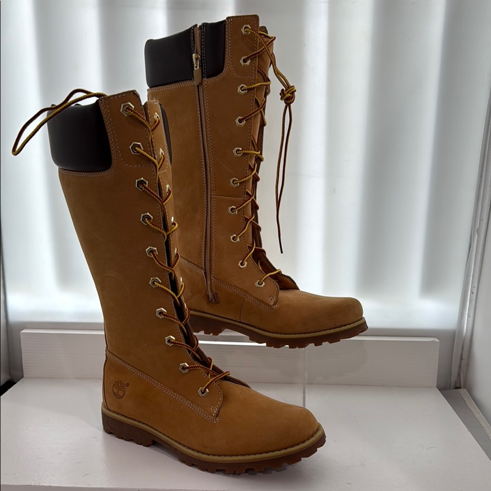 Timberland Women's Tan Leather Boots